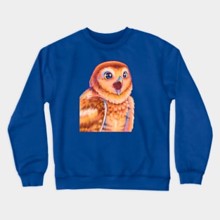 Owl art Crewneck Sweatshirt